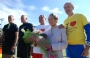 Gli arbitri Piero Grasso la vedova Caponnetto  Paolo Panattoni Sindaco di San Giuliano Terme