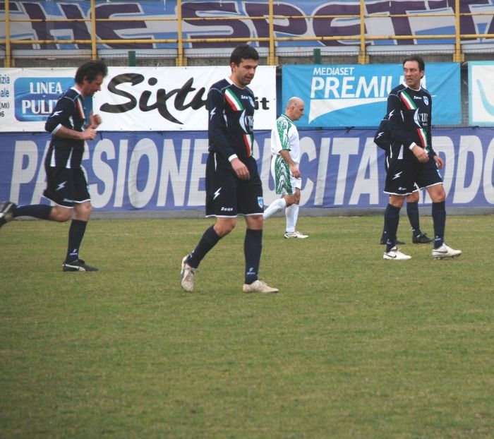 Galli, Padrin, Berti  in campo