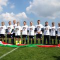 La NIS schierata con la maglia della Lega Serie B in ricordo di Piermario Morosini