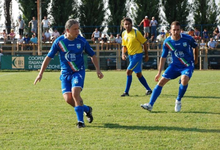 Luca Turcheria e Mauro Bonomelli in azione