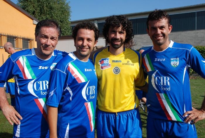Domenico Tanzarella, Gabriele Riva, Damiano Tommasi, Roberto Padrin