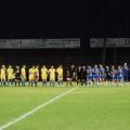 Le due squadre in campo