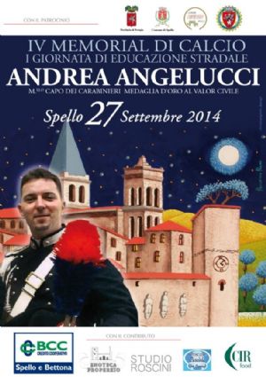 SABATO A SPELLO IL IV MEMORIAL ANDREA ANGELUCCI