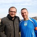 Il Capitano Fabio Fecci con il Sindaco di Salsomaggiore Filippo Frittelli