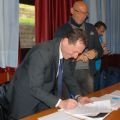 Il Presidente firma l'accordo di partnership 2015 con il Fermi