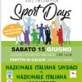 VAL TROMPIA SPORT DAYS: A GARDONE VAL TROMPIA LA NAZIONALE ITALIANA SINDACI SFIDA I MAGISTRATI PER IL PROGETTO "DOPO DI NOI"